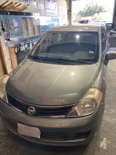 Nissan Versa window tint at Lalo's Shop Houston